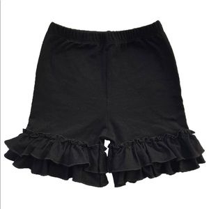Frilly little girl shorts